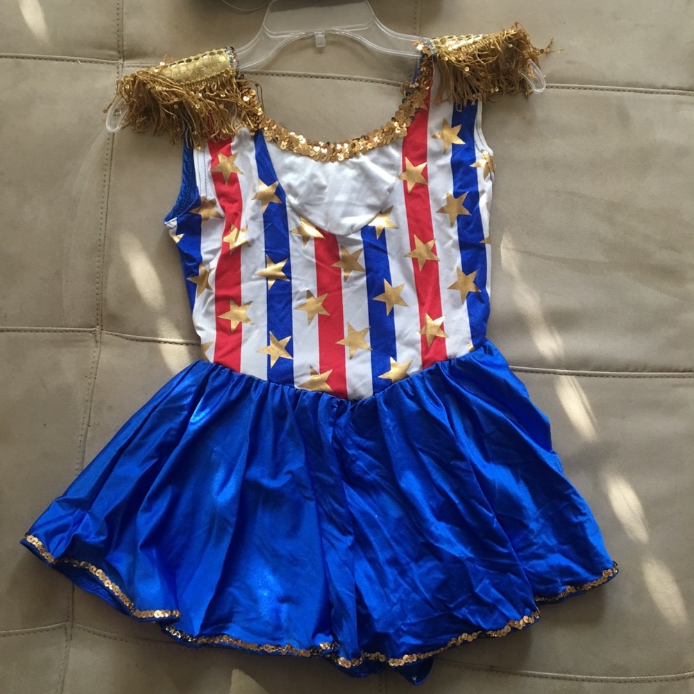 American Theme Skating Dress